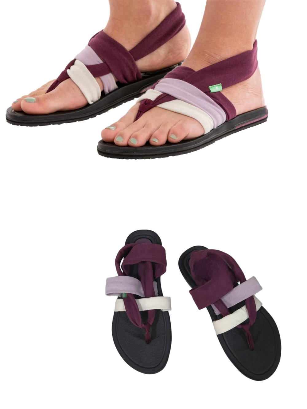 SANUK "Yoga Sling 3" Zen-Inspired Yoga Sandal